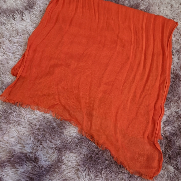 Orange scarf - Picture 3 of 3